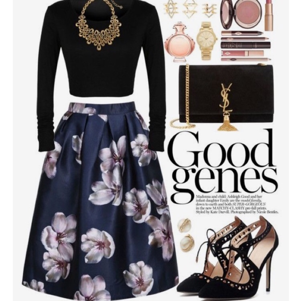 Floral skirt